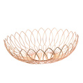 Most Popular Kitchen Modern Silver Metal Wire Mesh Storage Vegetable Basket Fruit Bowl Basket